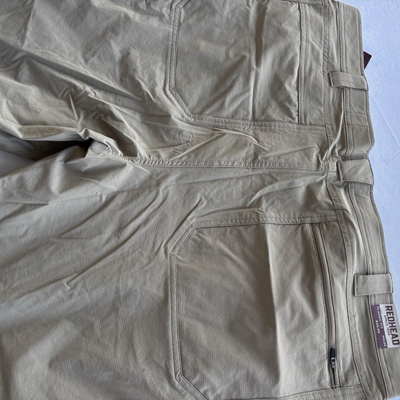 RedHead Ripstop Cargo Pants Mens 44x34 Khaki Flex Fit NWT - Picture 7 of 14